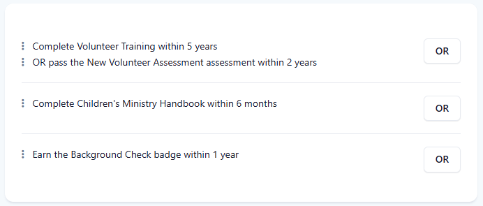 Requirements