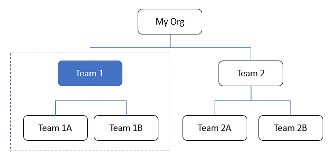 Team hierarchy