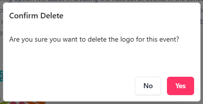 Confirm delete