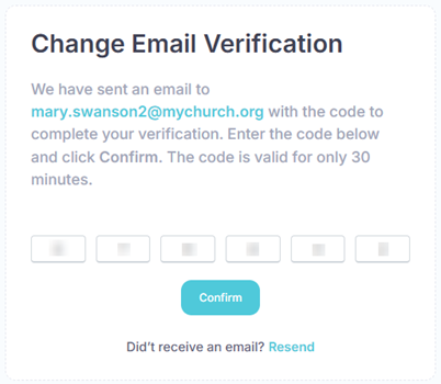 Verification Code
